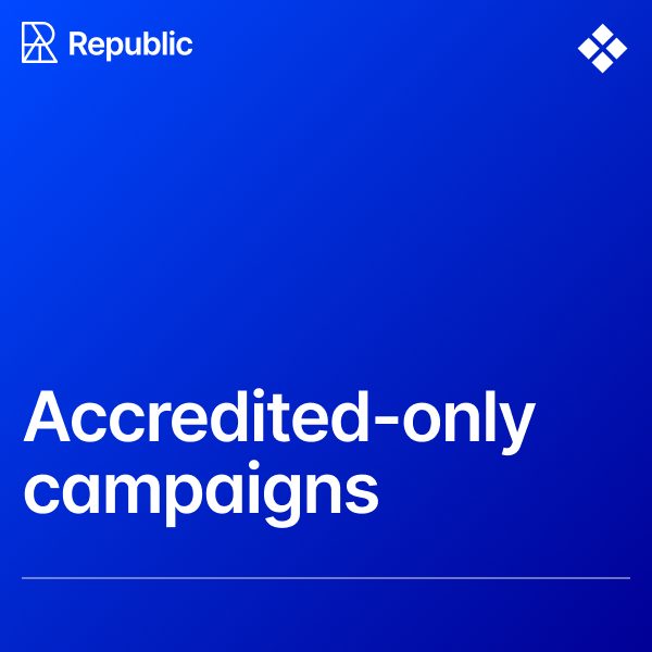 Accredited-Only Campaigns (Similar to a Special Purpose Vehicle (SPV))