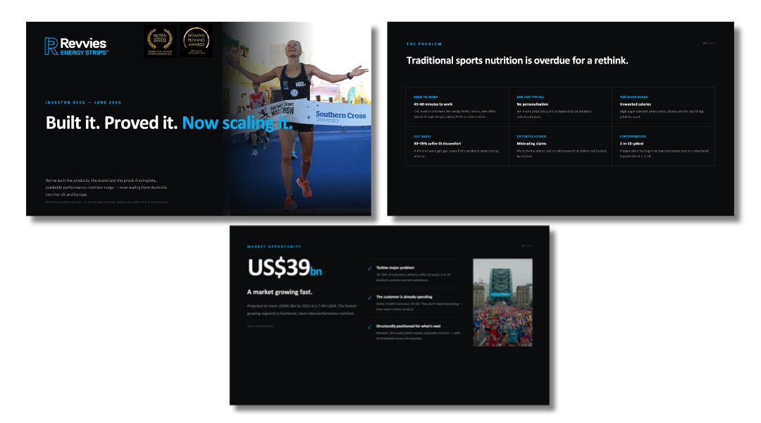 ClearWatt Pitch Deck Preview